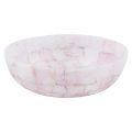 chiuveta rotunda cuart roz Paloma, confecționate manual