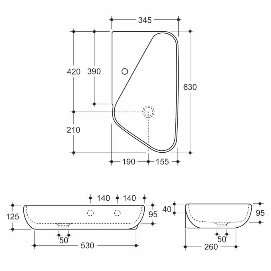 Blat de blat / ceramica de design fabricat în Italia Sheyla Viadurini