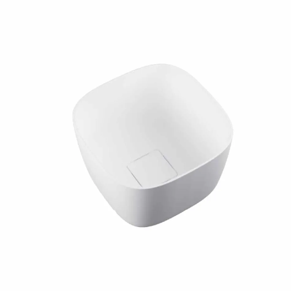 Chiuveta liberă de sticlă de sticlă din Italia, Lallio Viadurini