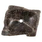 Chiuvetă de blat realizată manual din piatră de cuarț fumuriu, Vigasio Viadurini