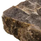 Chiuvetă de blat realizată manual din piatră de cuarț fumuriu, Vigasio Viadurini