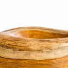 Modernă chiuvetă în lemn natural din lemn de teak Vigevano Viadurini