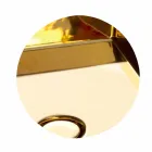 Chiuvetă ceramică mobilă suspendată sau montat pe perete L 55 cm fabricată în Italia, Gais Viadurini