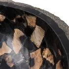 Chiuvetă pe blat realizată manual din piatră de râu, Palizzi Viadurini