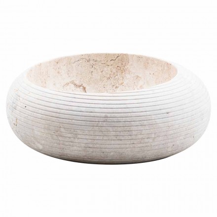 Chiuveta de blat de marmură de design modern - Buraimi Viadurini