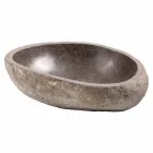 Chiuveta modernă din blaturi din piatră, Buriasco Viadurini