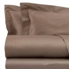 Set de foi de bumbac satinat pentru o culoare dublă pentru pat dublu - Freesia Viadurini