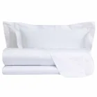 Set de foi de bumbac satinat pentru o culoare dublă pentru pat dublu - Freesia Viadurini