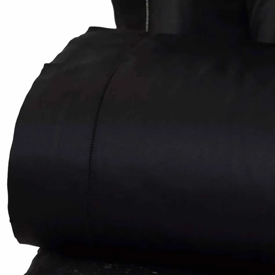 Set de foi de bumbac satinat pentru o culoare dublă pentru pat dublu - Freesia Viadurini