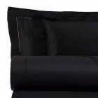 Set de foi de bumbac satinat pentru o culoare dublă pentru pat dublu - Freesia Viadurini