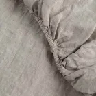 Cearșafuri duble de in Black Linen, Butter sau Old Chalk - Fiumano Viadurini