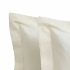 Foi solide de culoare completă din satin de bumbac pentru pat dublu - hibiscus Viadurini