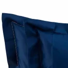 Foi solide de culoare completă din satin de bumbac pentru pat dublu - hibiscus Viadurini