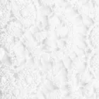 Cearceaf de in alb de inalta calitate cu dantela pentru pat dublu - Fiumana Viadurini