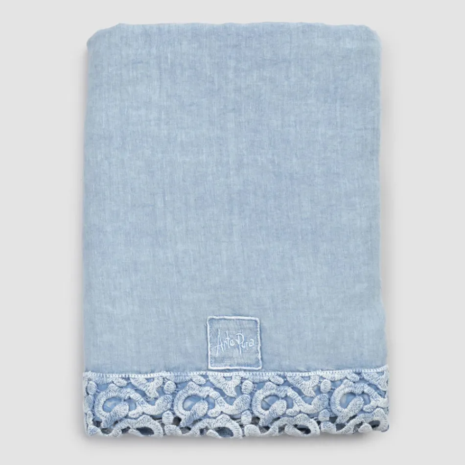 Lenjerie de pat dublu cu Dantela Poema, 3 Finisaje - Dulcis Viadurini