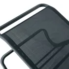 Șezlong de exterior Solaya 194x65 cm din aluminiu și textilenă Viadurini