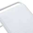 Șezlong de exterior Solaya 194x65 cm din aluminiu și textilenă Viadurini