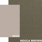 Șezlong exterior în aluminiu cu roți și cotiere Design modern - Carmine Viadurini