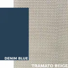 Șezlong exterior în aluminiu cu roți și cotiere Design modern - Carmine Viadurini