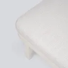 Șezlong în aer liber din aluminiu și țesătură cu roți - Solaria Viadurini