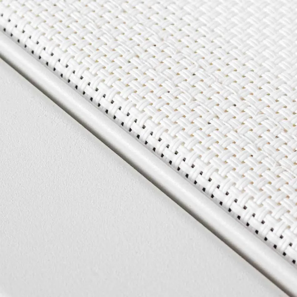 Șezlongul înclinat în exterior cu roți din aluminiu și textilen - Bijuterie Viadurini