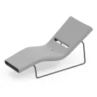 Sezlong de gradina din polietilena de diferite culori cu suport metalic - Bollo Viadurini