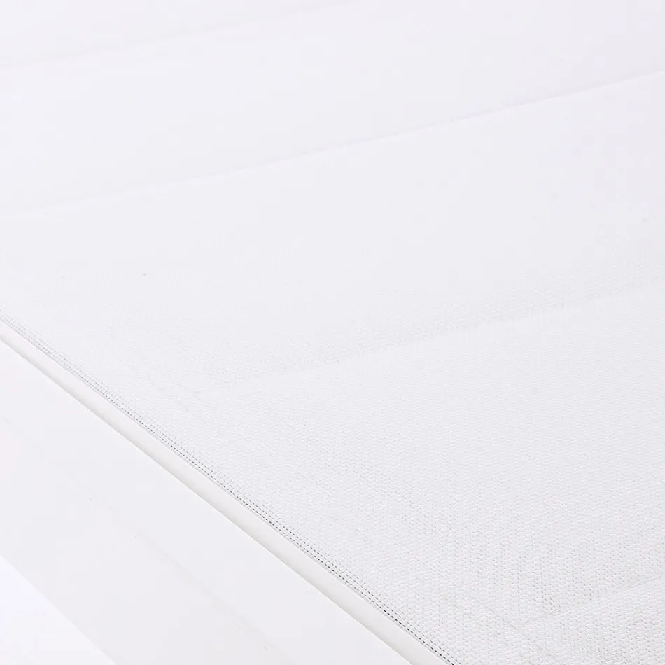 Sezlong de gradina modern din aluminiu cu roti pentru exterior - Franz Viadurini