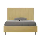 Pat din microfibră 120x200 cm cu linii verticale simetrice, fabricat în Italia - Glove Viadurini