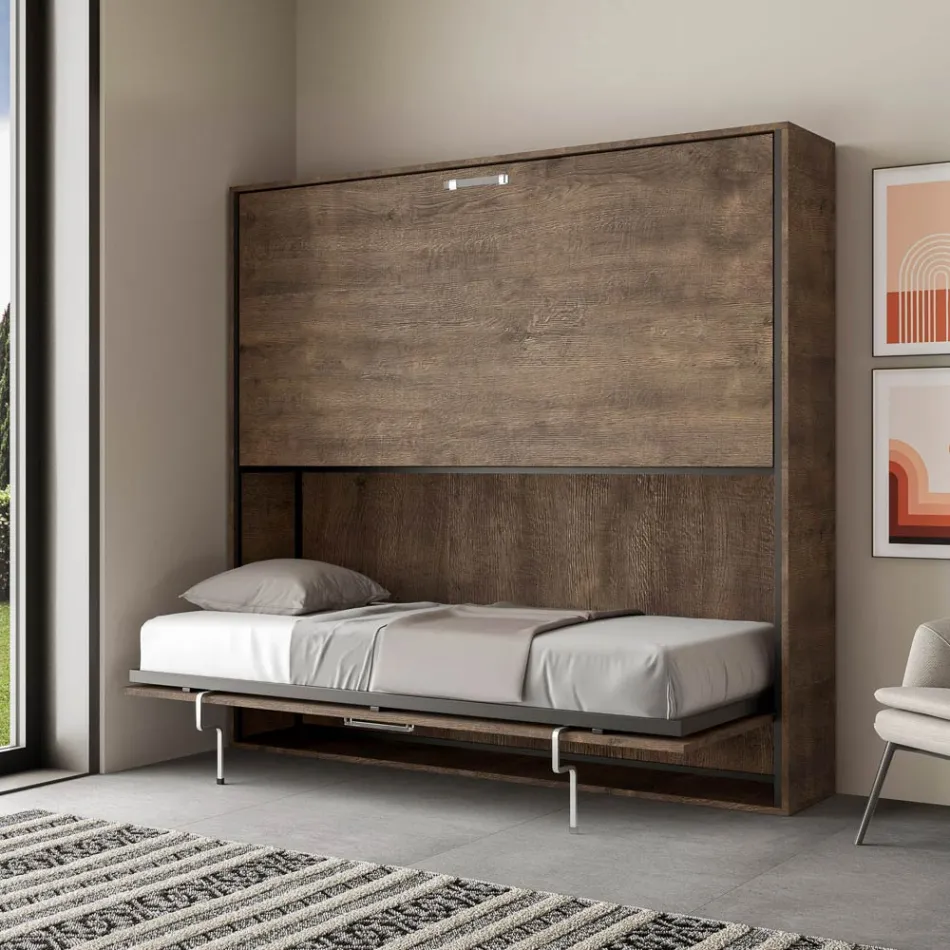 Pat supraetajat pliabil orizontal, fabricat în Italia - Collaborative Viadurini