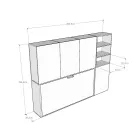 Pat extensibil simplu în diferite compoziții - Collaborative Viadurini