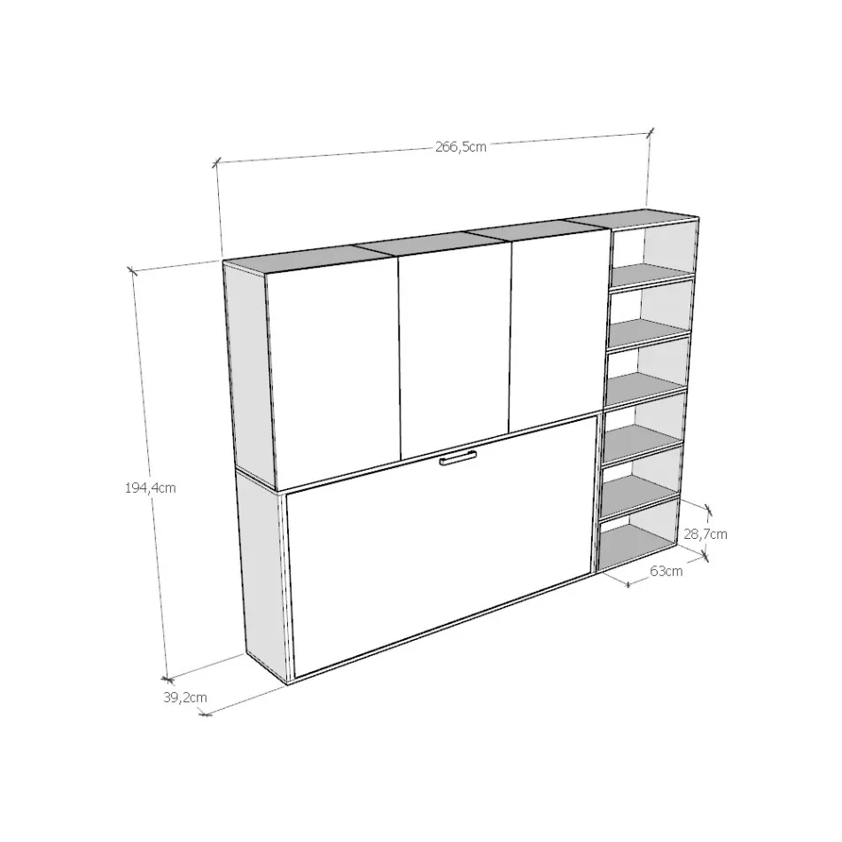 Pat extensibil simplu în diferite compoziții - Collaborative Viadurini