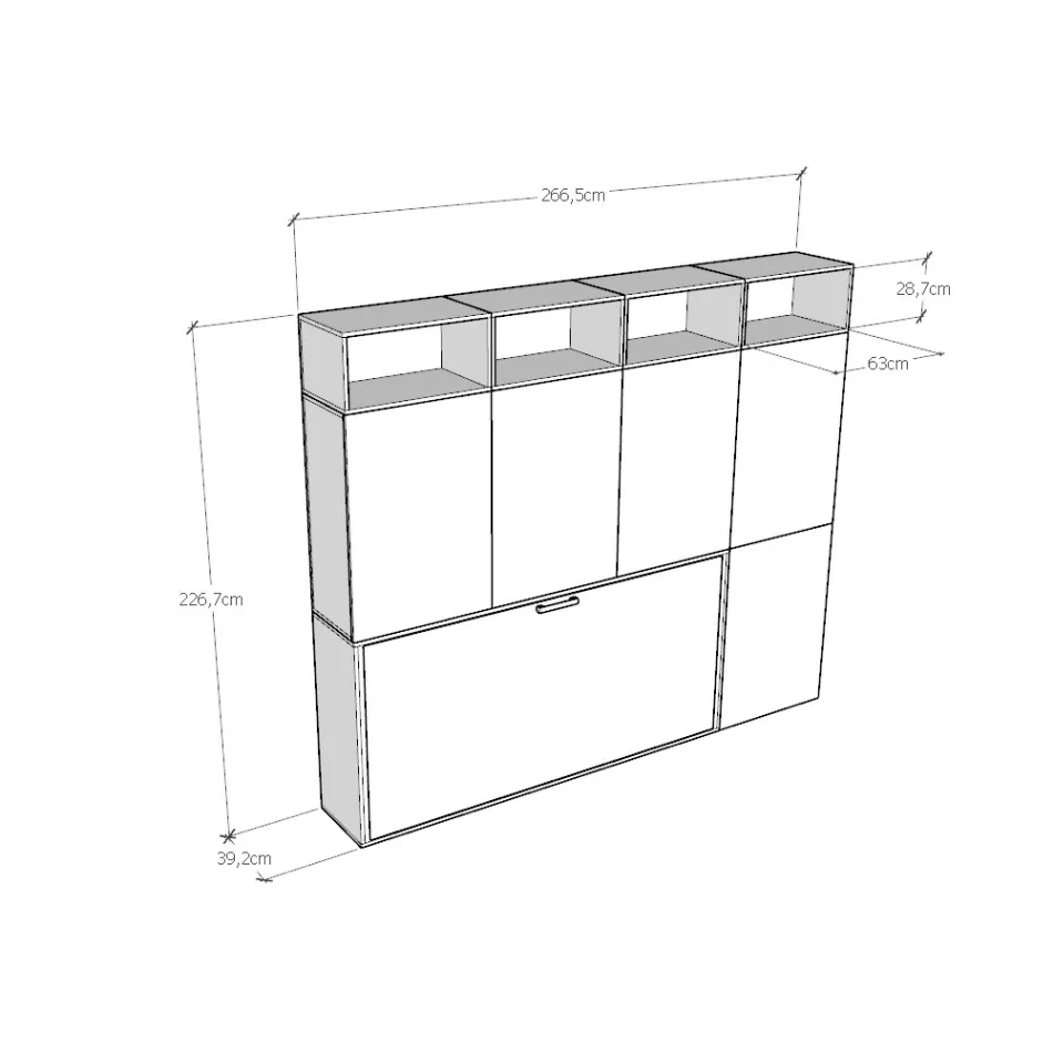 Pat extensibil simplu în diferite compoziții - Collaborative Viadurini