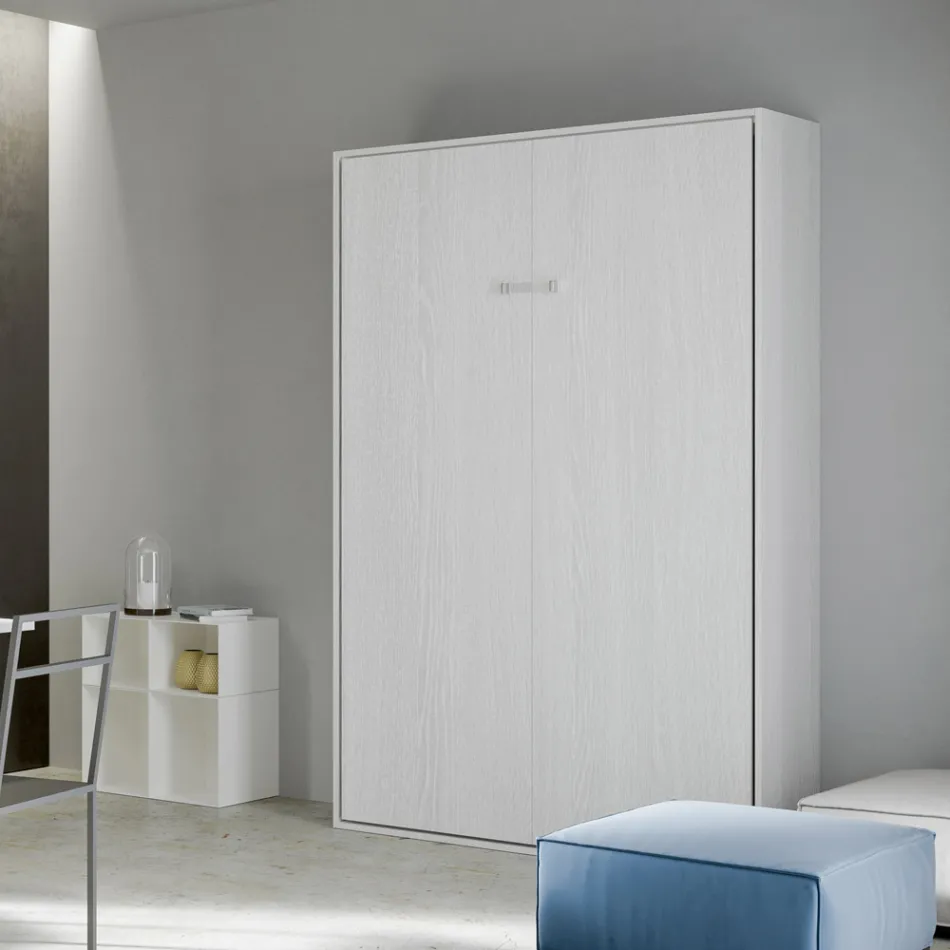 Pat Queen Size cu rabatabil vertical în diferite finisaje - Magicarbe Viadurini