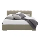 Pat cu Unitate Depozitare Dubla din Piele Ecologica sau Tesatura Made in Italy – Papusa Viadurini