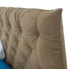 Pat de depozitare dublu tapitat din țesătură sau piele ecologică Made in Italy – Euro Viadurini