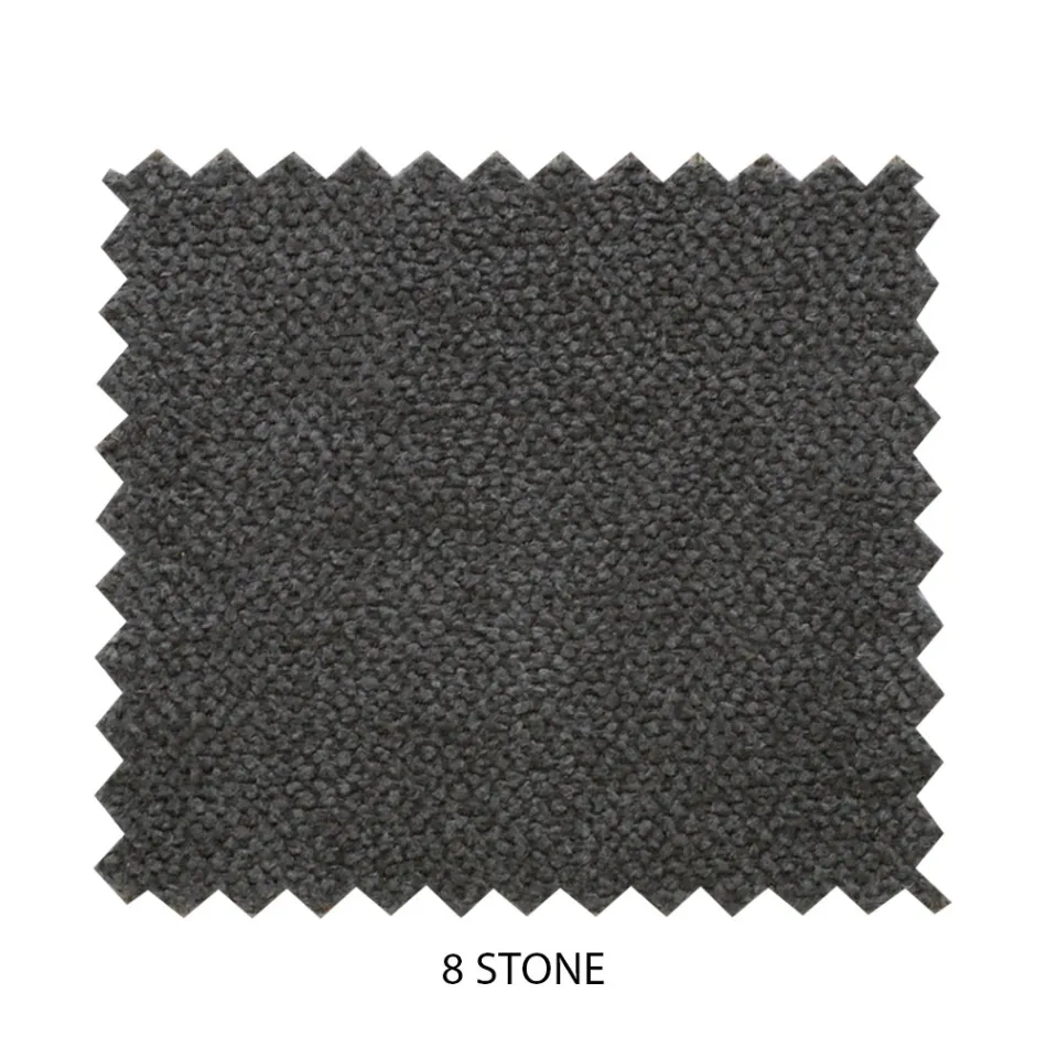 Pat de dimensiuni mari cu tăblie captusă și picioare Made in Italy - Aaron Viadurini