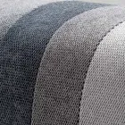 Pat dublu 160x190 cu 2 dungi verticale și paralele în două tonuri - Paolo Viadurini