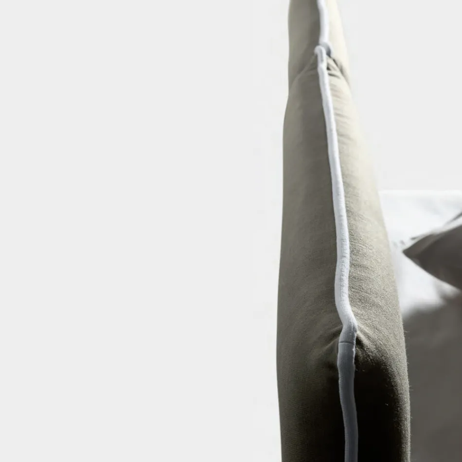 Pat dublu 160x190 cu tăblie despărțită central Made in Italy - Celesti Viadurini