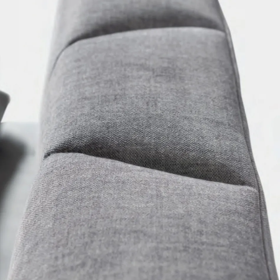 Pat dublu 160x190 cu matlasare de curbe încrucișate - Floarea soarelui Viadurini