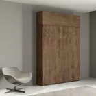 Pat dublu pliabil vertical cu unitate suspendată - Magicompare Viadurini