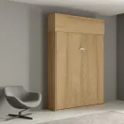 Pat dublu pliabil vertical cu unitate suspendată - Magicompare Viadurini