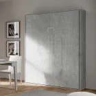 Pat dublu pliabil vertical în diferite finisaje - Magicarbe Viadurini