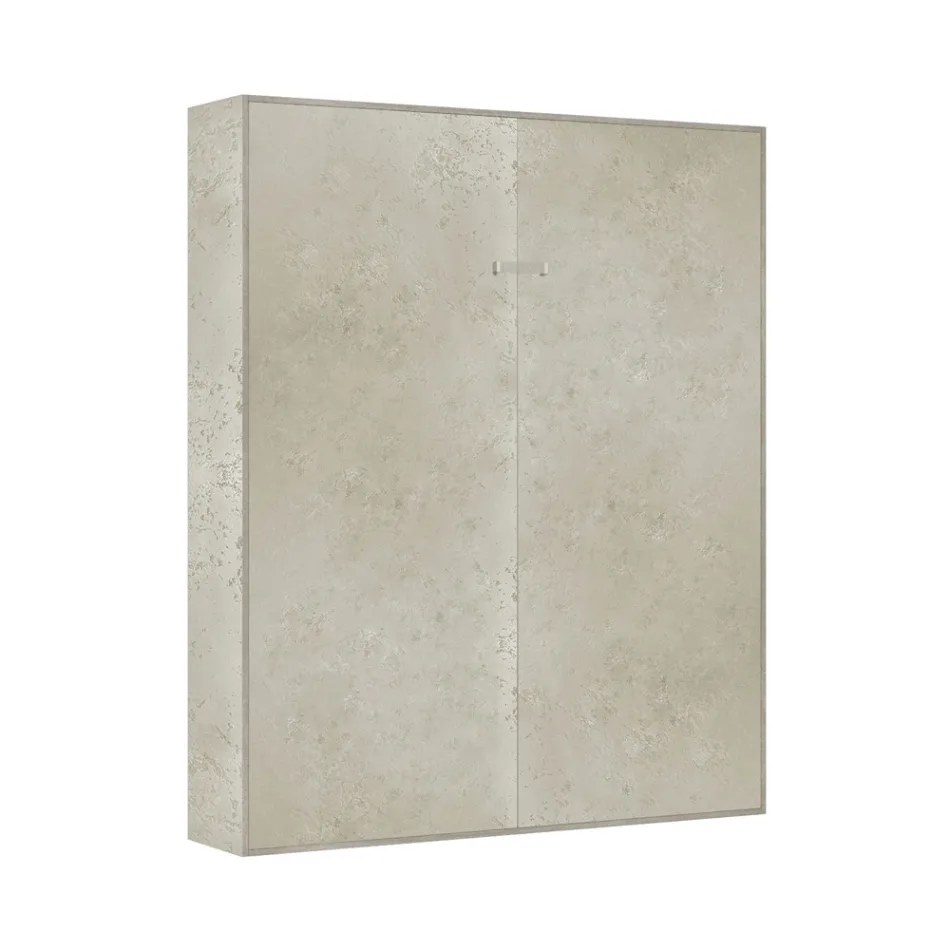 Pat dublu pliabil vertical în diferite finisaje - Magicarbe Viadurini