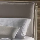 Pat dublu cu cutie de depozitare Made in Italy - Ernesta Viadurini