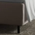 Pat dublu cu cutie de depozitare Made in Italy - Ernesta Viadurini