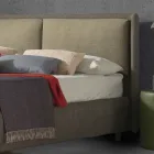 Pat dublu cu unitate de depozitare, design modern, Kate by Bolzan Viadurini