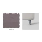 Pat dublu cu depozitare optionala si picioare Made in Italy - Birba Viadurini