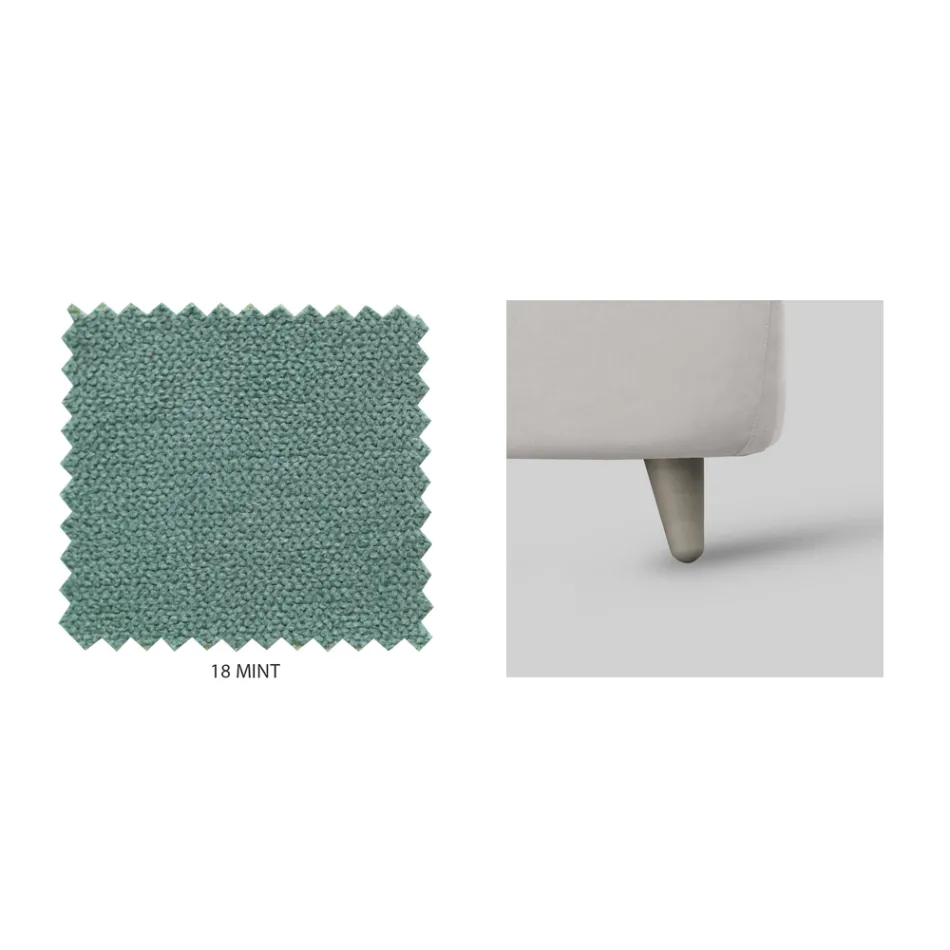 Pat dublu cu depozitare optionala Made in Italy - Ciccio Viadurini