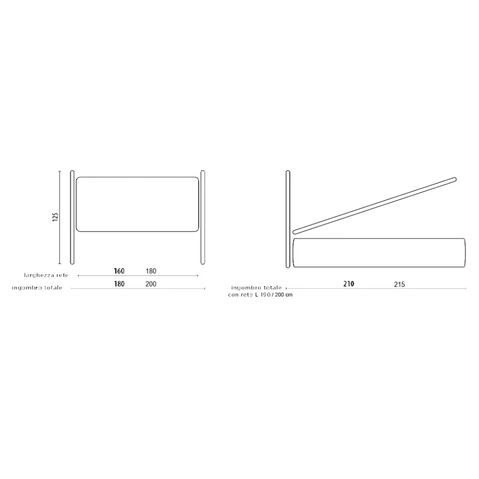 Pat dublu cu depozitare optionala Made in Italy - Ciccio Viadurini