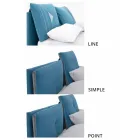 Pat dublu cu container acoperit din țesătură Fabricat în Italia - Renato Viadurini